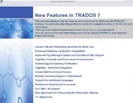 TRADOS 7 Freelance + Multiterm 7 Desktop