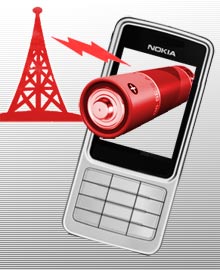 Nokia будет заряжать телефоны от внешних электромагнитных волн