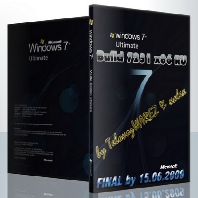 Windows 7 7231 x86 RU от TelovozWAREZ & xalex Финал от 15.06.2009
